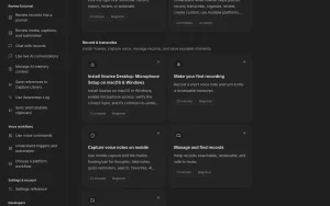 Vowise documentation — screenshot of the productivity & writing AI tool, 2026-10-02