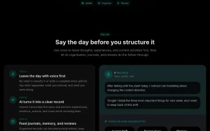 Vowise homepage — screenshot of the productivity & writing AI tool, 2026-10-02
