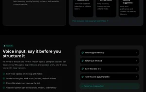 Vowise homepage — screenshot of the productivity & writing AI tool, 2026-10-02