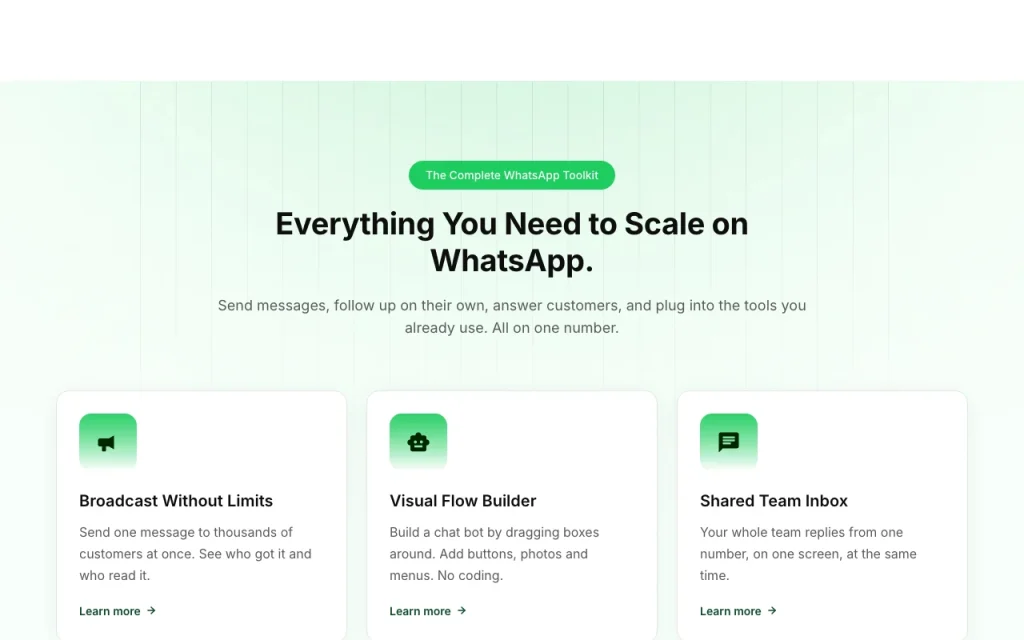 Waplify Startseite – Screenshot des KI-Tools produktivität & schreiben, Oct 2, 2026