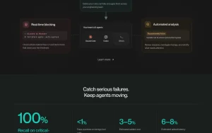 Watcher (by Apollo Research) homepage — screenshot of the coding AI tool, 2026-10-01