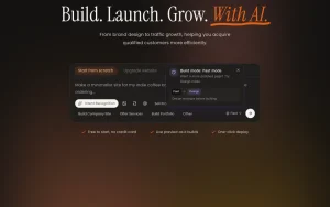 We0.ai homepage page homepage screenshot, coding AI tool