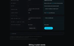 Weavin pricing page with plans and prices — screenshot of the productivity & writing AI tool, 2026-10-02