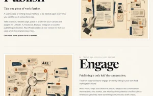 Word Presto homepage — screenshot of the productivity & writing AI tool, 2026-10-02