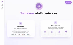 WZRD homepage — screenshot of the productivity & writing AI tool, 2026-10-02
