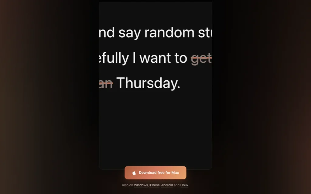 Yaps homepage — screenshot of the audio & voice AI tool, Oct 1, 2026