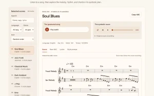 YuE2 homepage — screenshot of the audio & voice AI tool, 2026-10-02