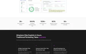 ZeroThreat homepage — screenshot of the coding AI tool, 2026-10-02