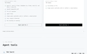 Zro (by MoonMath) pricing page with plans and prices — screenshot of the coding AI tool, 2026-10-01
